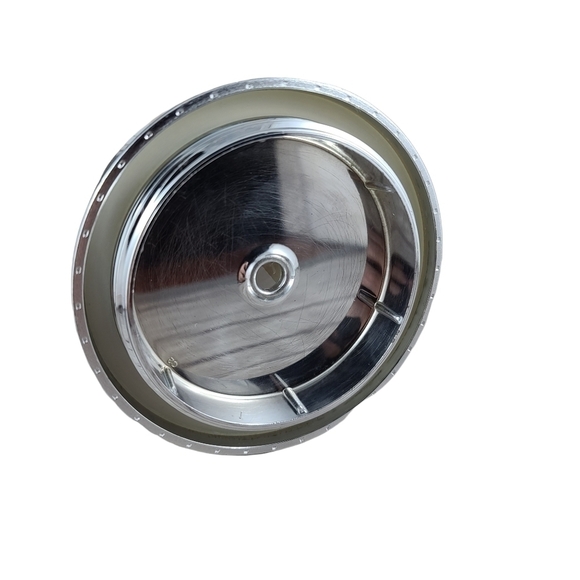 𝅺Starbucks Coffee 2014 Gold White Chrome Silver Lid 24 oz Venti Acrylic Tumbler - Picture 5 of 6